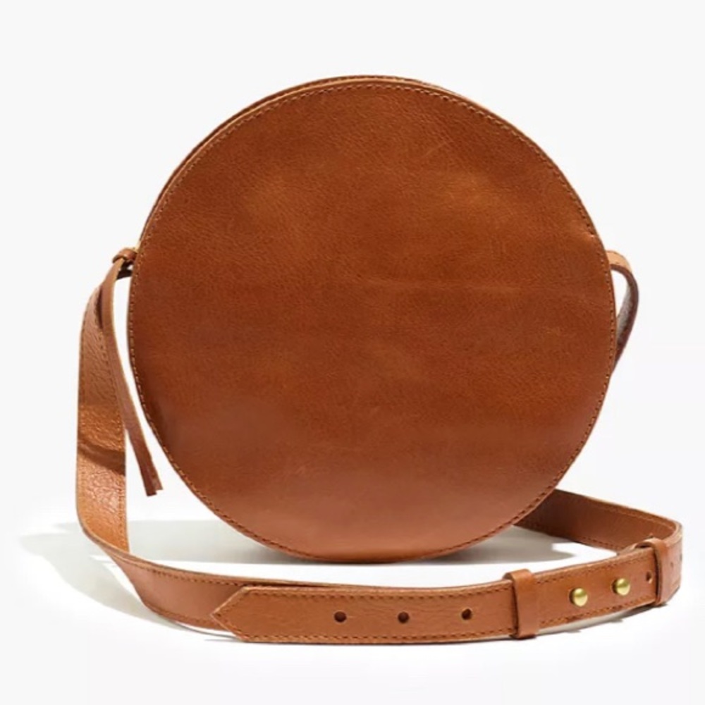 Madewell Simple Crossbody Bag in Leather